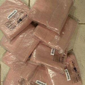 Dusty Pink Cheesecloth Napkins - NEW